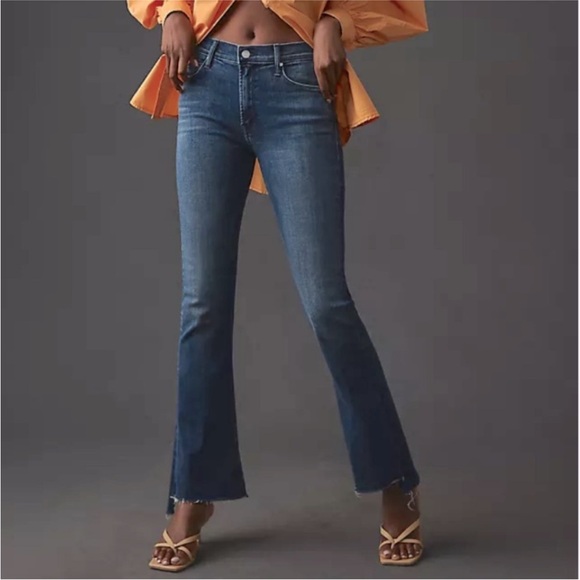 Mother Runaway Step Fray Jeans in Leaps and Bounds - Picture 1 of 8